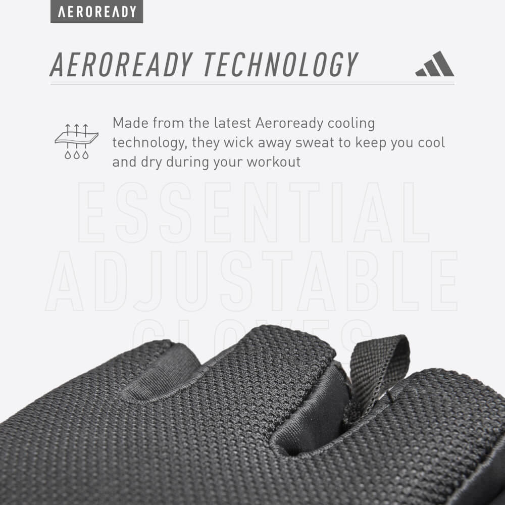ถุงมือ Essential Adjustable ADIDAS ADGB-12453-NL สีเขียว ไซส์S